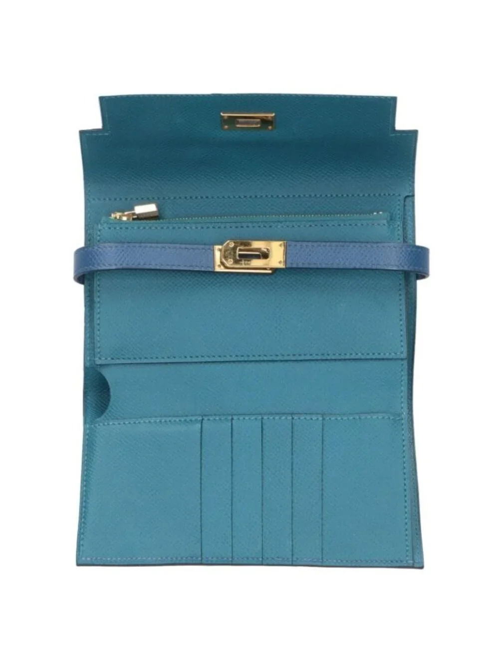 Hermes Kelly Veau Epsom Wallet